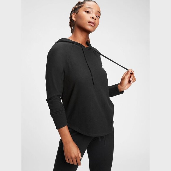 Gap Softest Hoodie Black - Picture 2 of 6
